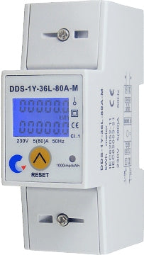 Kwh Meter 1Ph 80A Direct Read Pulse + Mod