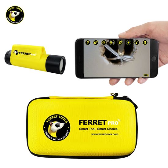 Ferret Plus WiFi Inspection Camera and Tool Kit