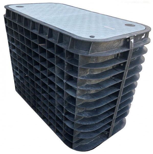 Access Pit & Lid Bulk5 2448 1314x731x914mm Split Lid Telco