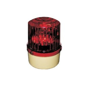 CA-24 Rotary Warning Light 24V AC/DC Red