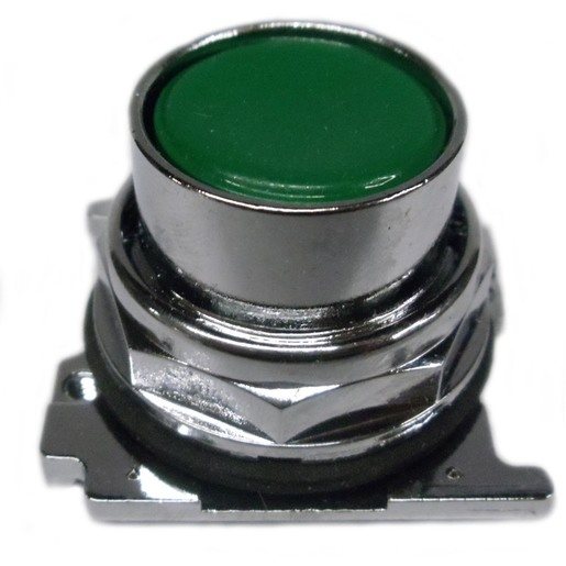 30mm P/Button Operator Green