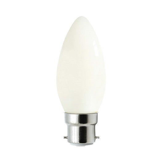 Lamp LED Filament Candle 4W BC 2700K FR 360D 400lm Dim