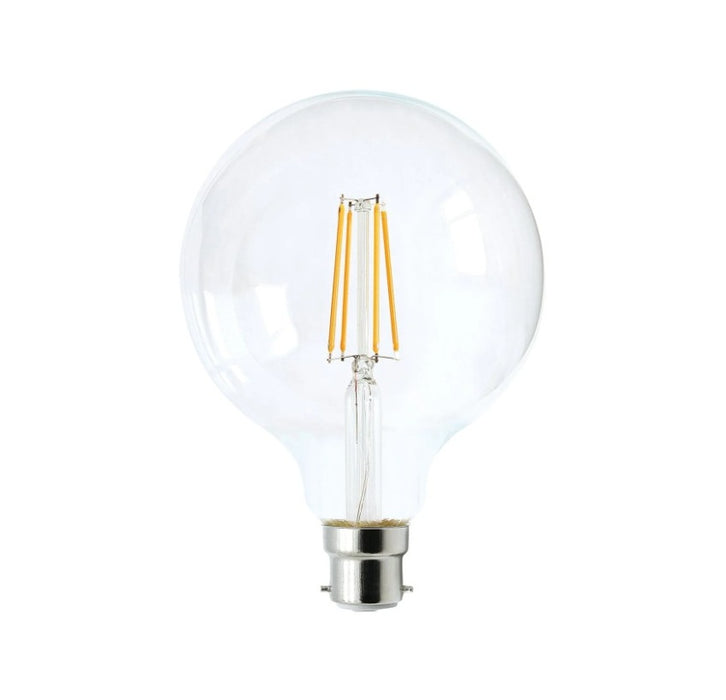 Lamp LED Filament 6W 2700k G95 BC Dimmable
