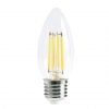 Lamp LED Filament Candle 4W 2700K Clear ES E27 Dim