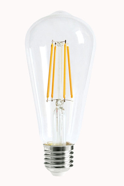 Lamp LED Filament Pear 8w 2700k ES E27 Dimmable
