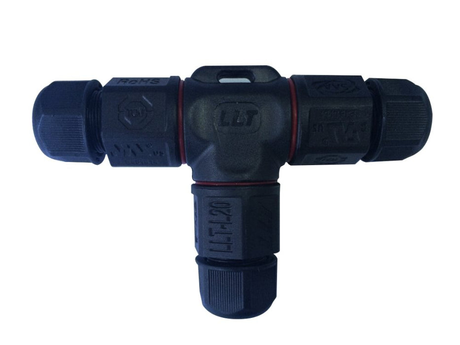 Connector 3Way 3Pole W/Proof IP68