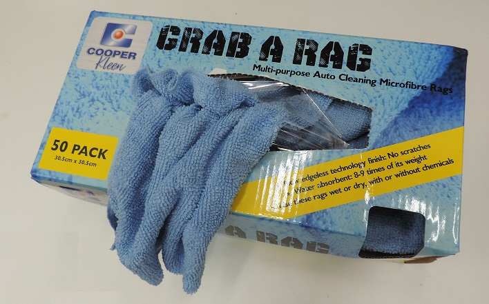 Cleaning Rag Multipurpose Microfibre Pack 50