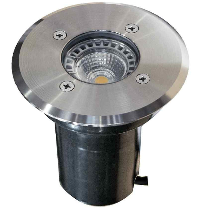 Inground Up Light MR16 12V 120mm Faceplate SS316