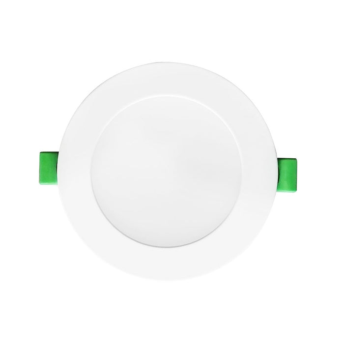 Nova Downlight LED 8W Tri 3/4/57K 90mm Dim Wh/ Satin Chrome