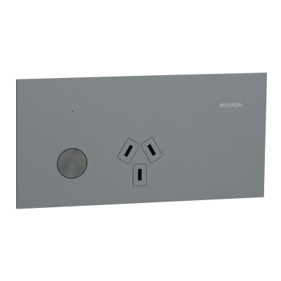 Solis-T Connected Switch Socket Sgl 10A Platinum