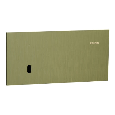 Solis-T Grid & Cover Horiz 1Gang Living Brass