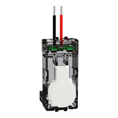 Push Button Adaptor for Wiser Module Matte White