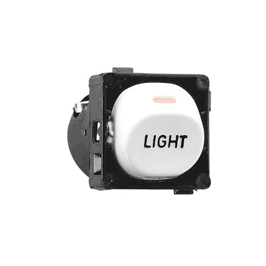 Switch Mech 10A Engraved (Light) Black