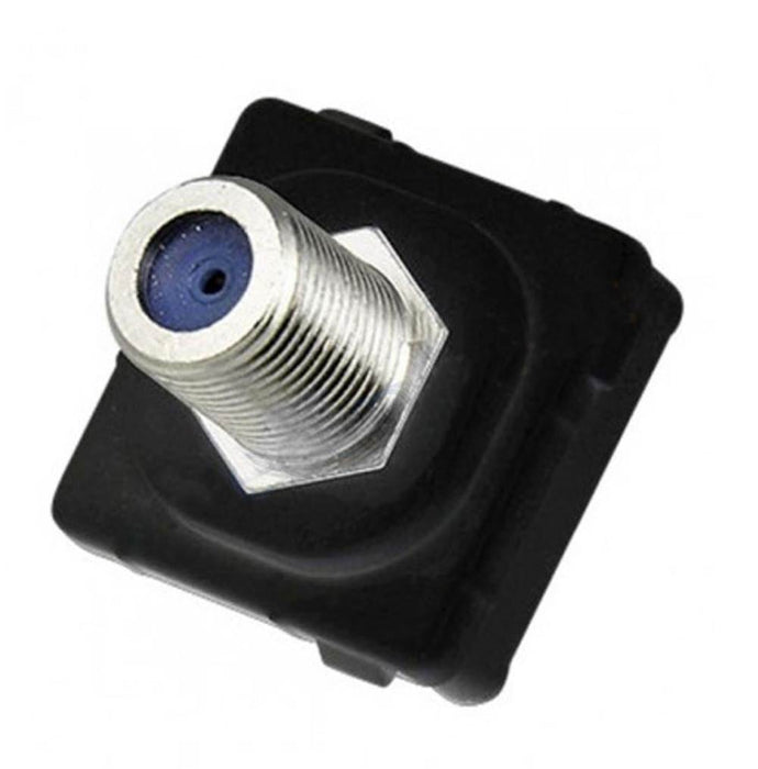Mech F-Type Connector for Pay TV Black