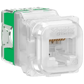 Socket RJ45 Cat6 UTP 40M Translucent