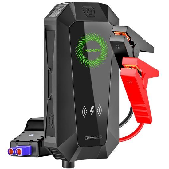 Promate Jump Starter Power Bank 19000mAh