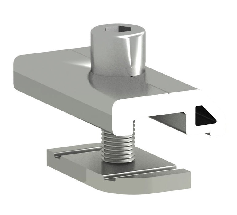 Rail Clamp for T-Rail with Diamond module