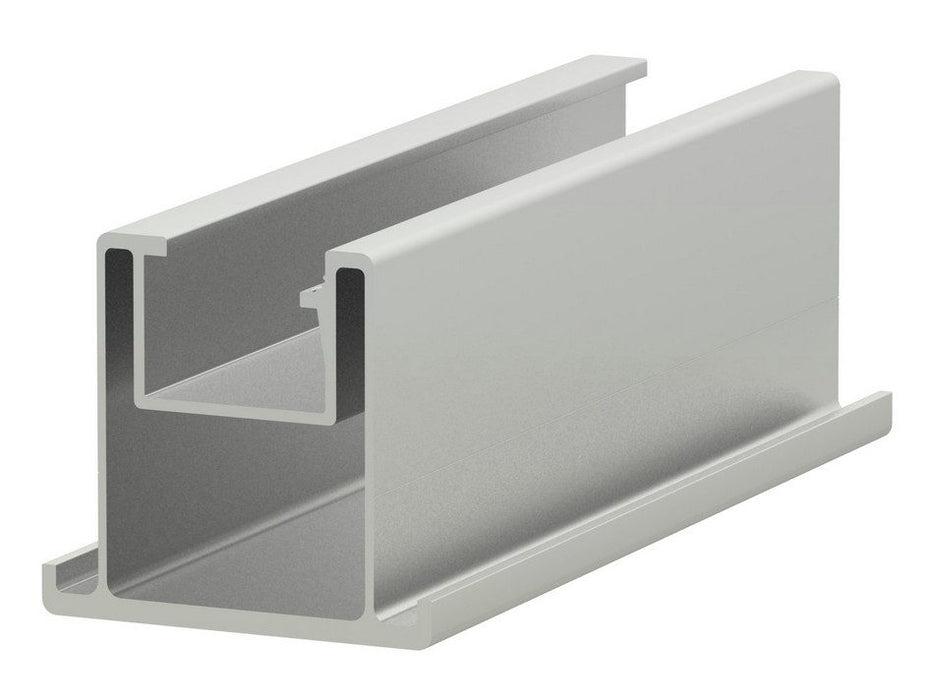 T-Rail 50mm x 4.2m Silver