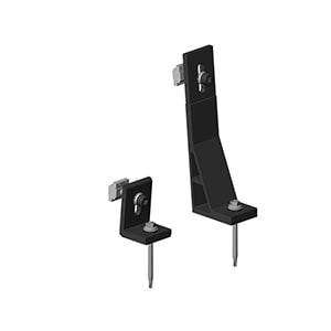 Tilt Leg 5Deg L Profile Black