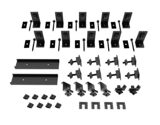 Kit 4 X Panel 30mm Tin Black