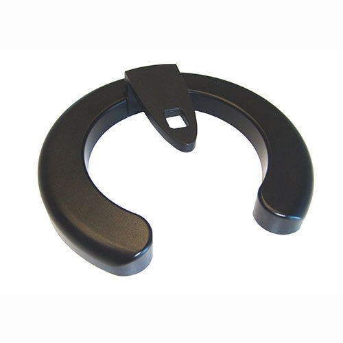 Cirqlate Floor Base Horseshoe 1 Joiner Black