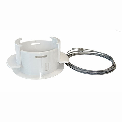 Cirqlate Ceiling Flange 2m Hanging Wire & Terminal Lock
