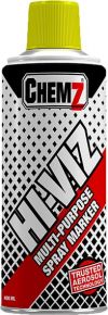 Hi Viz Marker Paint Fluoro Yellow 400ml