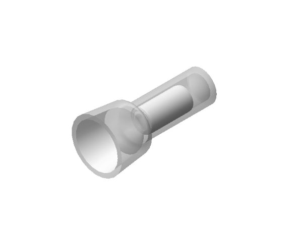 Connector Closed End 4.8mm ID (Pkt100)