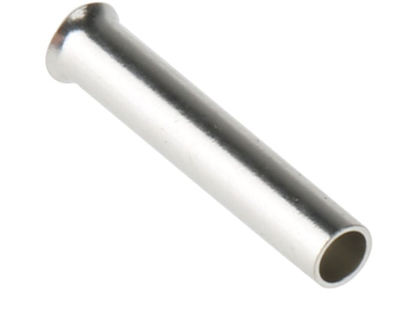Bootlace Ferrule 25mm 18mm (Pkt100)