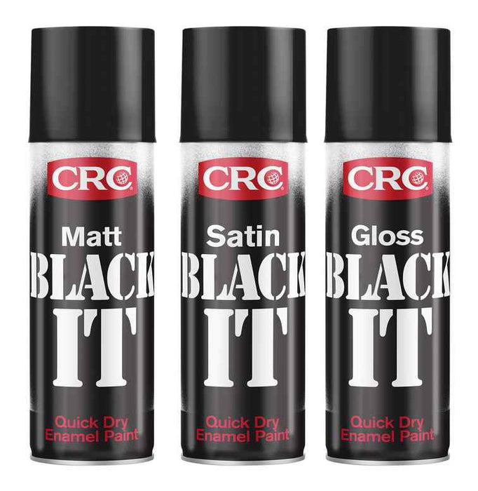 Black It Paint Satin Aerosol 400ml