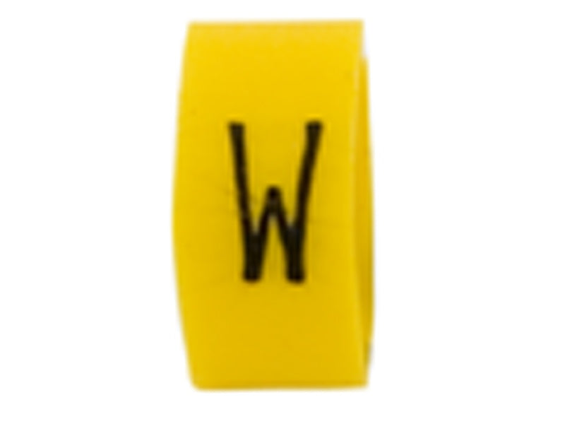 K65 Cable Marker W Black/Yellow (Pkt100)