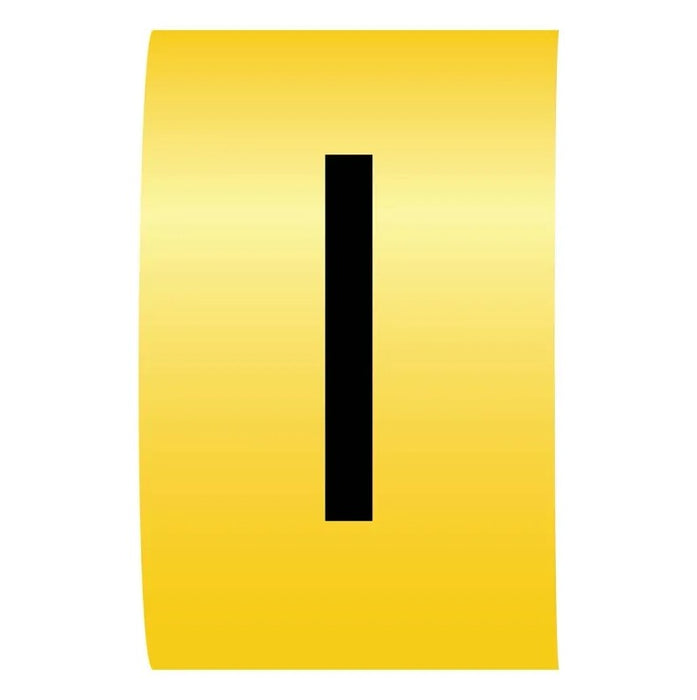 K65 Cable Marker I Black/Yellow EACH