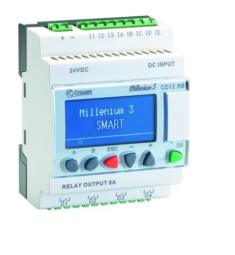 Millenium III PLC 8in 4 Relay Out 240VAC