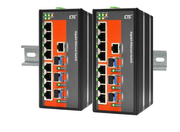 Union Ethernet Sw Managed 20P 16x UTP 4x SFP -40-75Deg