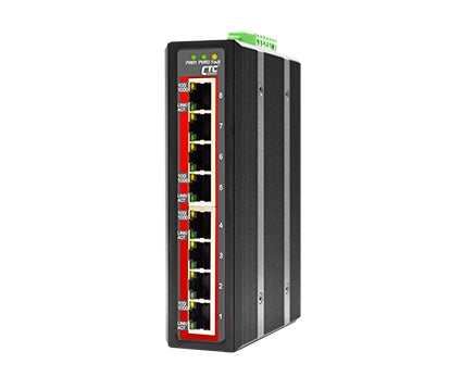 Union Ethernet Sw 8P Gb Switch 8x UTP -10-60Deg