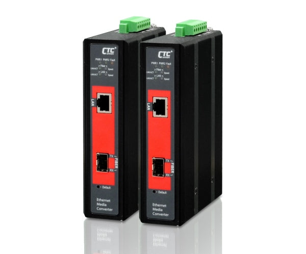Union Media Converter Managed 10/100/1000Base-T to SFP