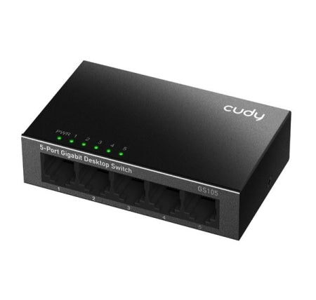 Desktop Switch 5-Port Gigabit Unmanaged in Metal