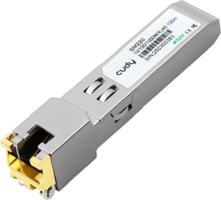 SFP Module 1.25G SFP-T to RJ45 10/100/1000Mbp