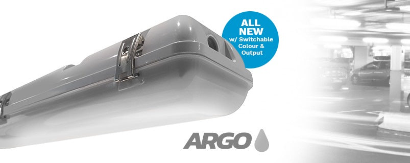 Argo EL Underverandah Emergency 1200mm Tri-colour Dual power