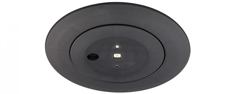 LP Lifelight LED Recessed 95mm Round Black