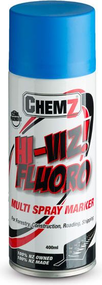 Hi Viz Marker Paint Fluoro Blue 400ml