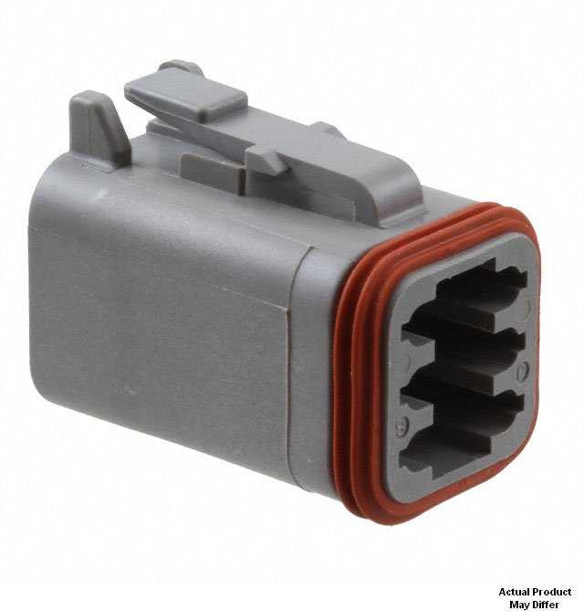 Plug 6 Socket Contact Connection
