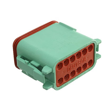 Plug 12 Pin Socket Mini with Wedge
