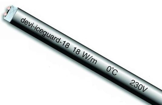 Iceguard Heat Trace Cable Temp Self Limit 18W/m