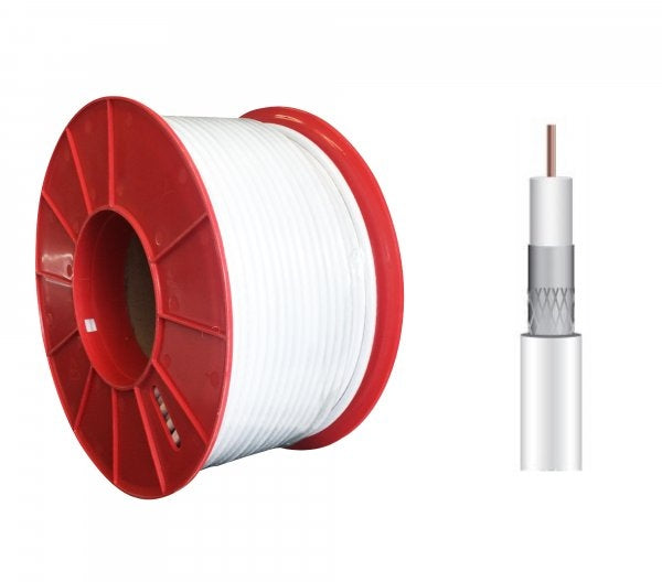 Triax Koka Cable RG6 Solid Copper Core 100m