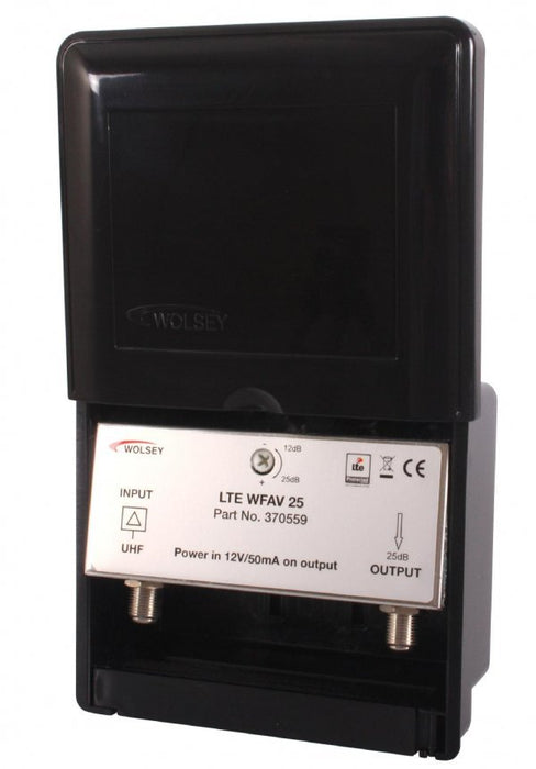 Triax Mast Amp 25db Gain (10-25) Max Out 102db UV & P/S
