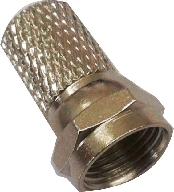 Connector Twist On F-Male