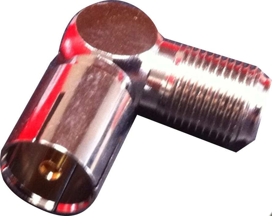 Adaptor F-Female to Pal Female Right Angled