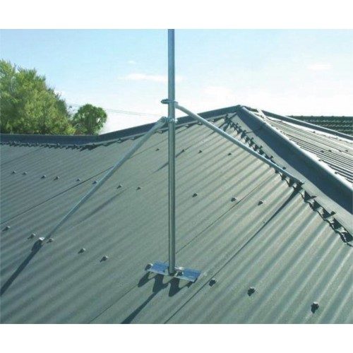 Aerial Roof Mount Kit 25mm 1.5m Galv