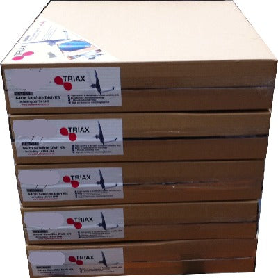 Triax TDS 64cm Satellite Dish Ral 7016 Dark 10750 with LNB